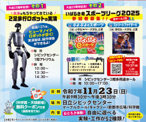 青少年のための科学の祭典・日立大会